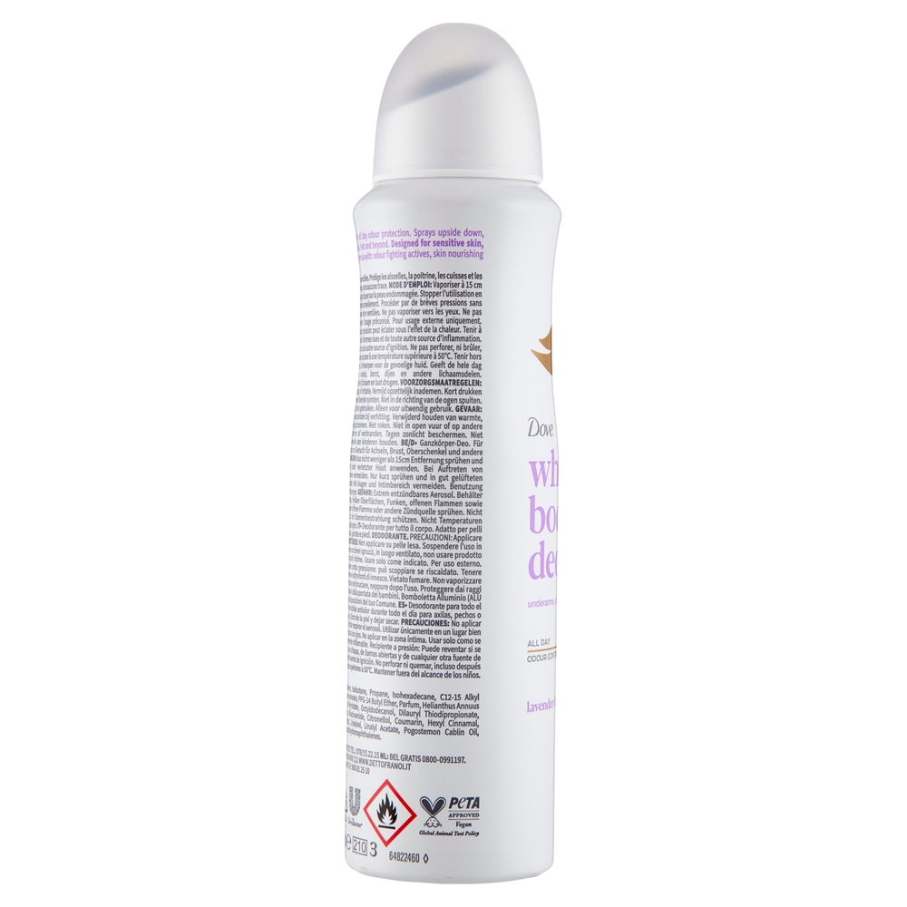 Dove Whole Body Deo Sensitive lavender & camomile scent 150 ml